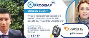 Emplois et métiers en maisons de retraite, dans le domaine de la santé et du  sanitaire et social : Interview d'Alexandre LIOTIER de SENEF sur l'expérience de Domitys qui a adopté la solution Progisap RSS pour l'ensemble de ses résidences seniors