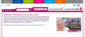 Le Conseil général de l'Indre lance une application web dédiée aux seniors
